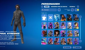Conta de fortnite tryhard com 281 skins