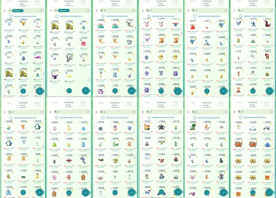 CONTA POKEMON GO LEVEL 49 | 130 LENDARIO | 77 BRILHANTE | 168 POKEMON IV 100