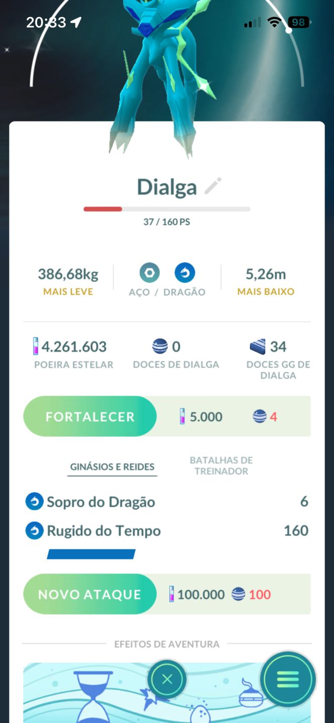 Conta Pokémon Go, MewTwo de armadura, mais de 100 shinys e shundos et.