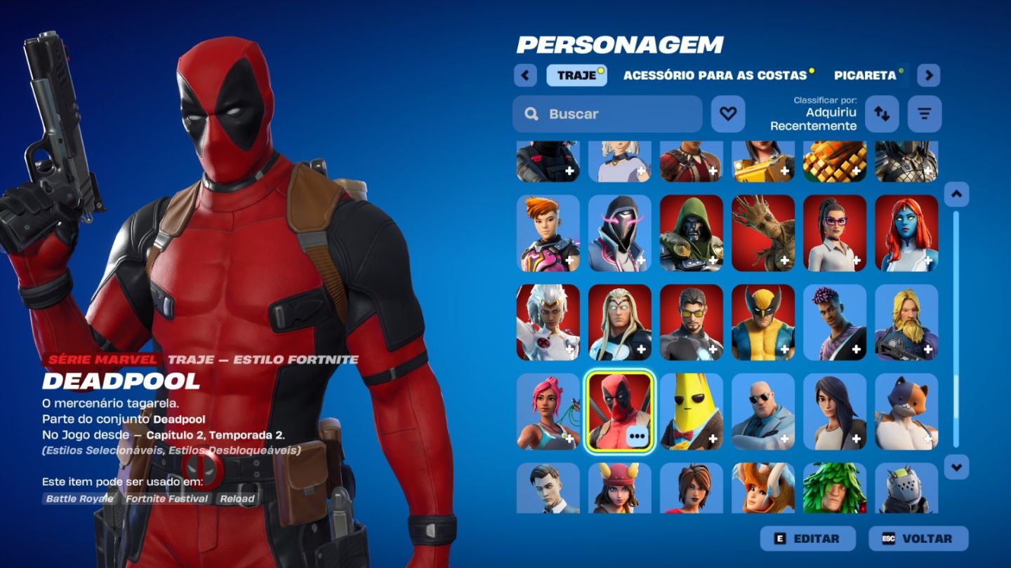 CONTA DE FORTNITE COM 170 SKINS | Spider-Gwen | PROMOÇÃO!