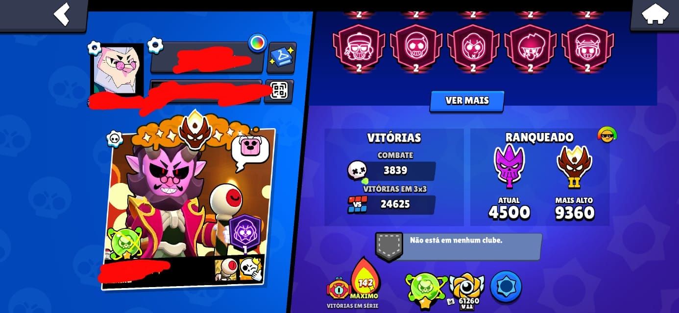 Conta de Brawl stars FULL