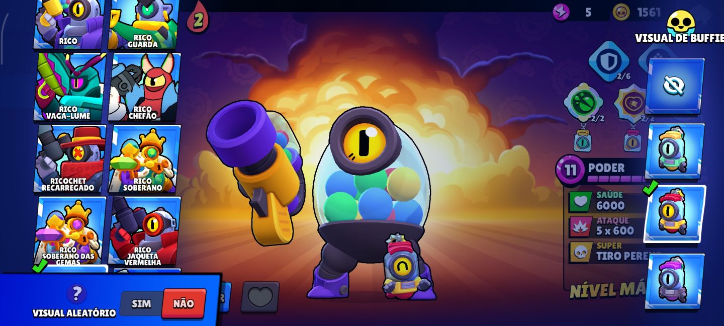 Conta de Brawl Stars - 100K Troféus - Valor Negociável