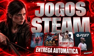JOGOS STEAM PARA PC - CONTA STEAM OFFLINE | LANÇAMENTOS | ENTREGA AUTOMÁTICA