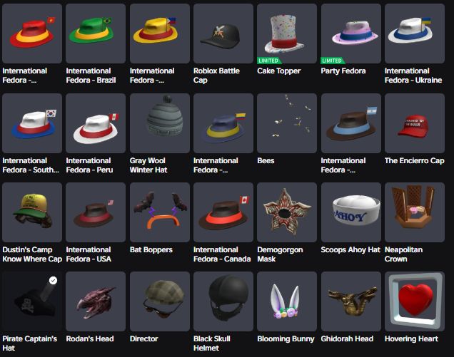 Conta do Roblox 2018 | Itens Raros e Limitados, Inventario Enorme e Animações