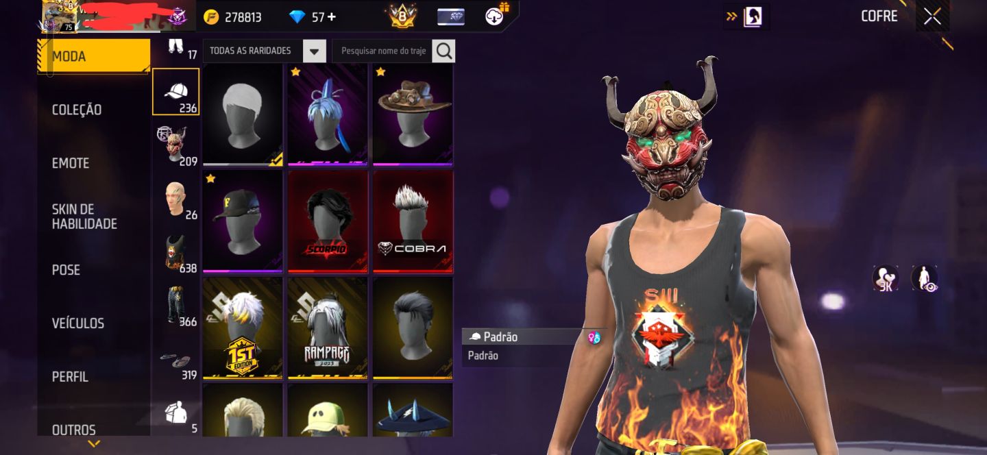 Mestres antigos free fire