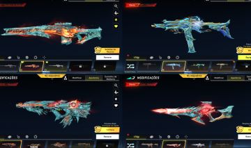 CONTA de BLOOD STRIKE Com 5 eternas e várias ultras + 3 facas