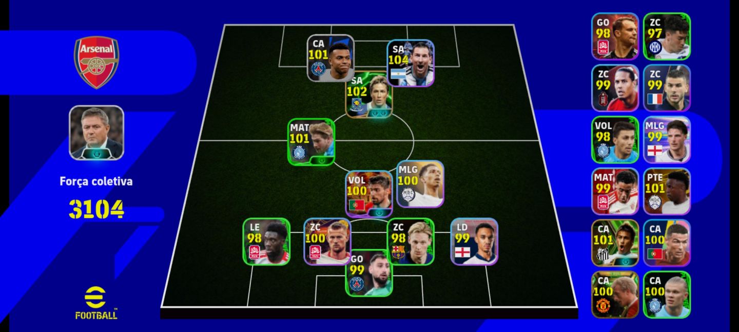Conta de Efootball Upada | Preço Acessível!!