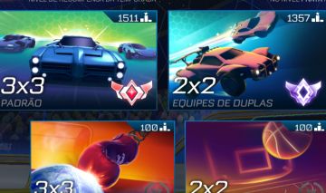 CONTA ROCKET LEAGUE GC1 3X3/SMURF EPIC/ FULL ACESSO!