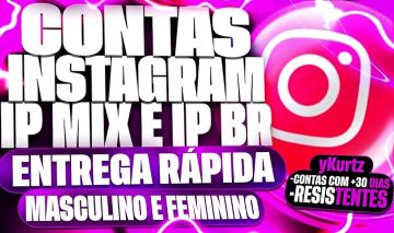CONTAS INSTAGRAM ANTIGAS (2010-2026) IP BR/IP MIX + MENOR PREÇO - ENTREGA RÁPIDA