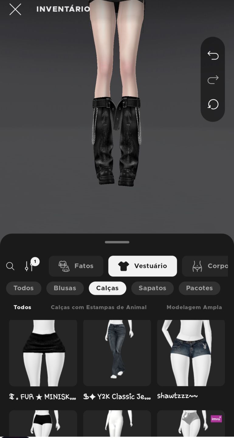 Conta feminina de imvu a venda