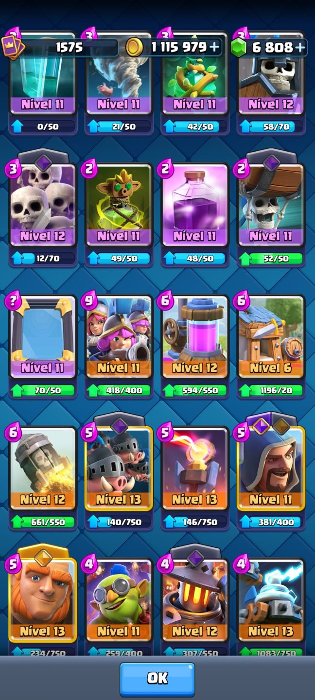 CONTA RARA CLASH ROYALE + CONTA BRAWL STARS MEDIANA