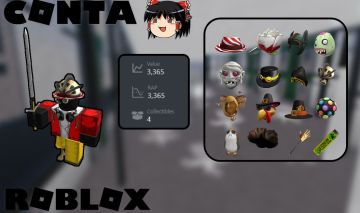 Conta ROBLOX 2017 Com 3.4K+ RAP + ITEMS OBC + ITEM TOYCODE + 19 OFFSALES [UNV]