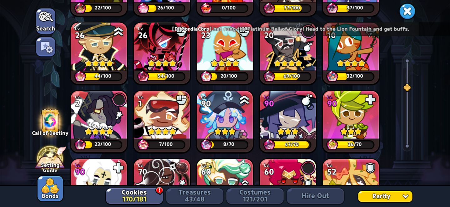 Conta de cookie run upada