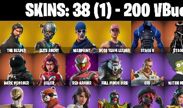 CONTA FORTNITE com SALVE MUNDO FUNDADOR| The Reaper | Elite Agent e 38 SKINS