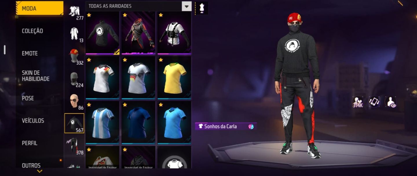 PROMOÇÃO MELHOR QUE BLACK FRIDAY! Conta de Free Fire com itens muito valiosos!!