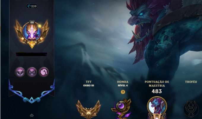 Conta League Of Legends desde 2013