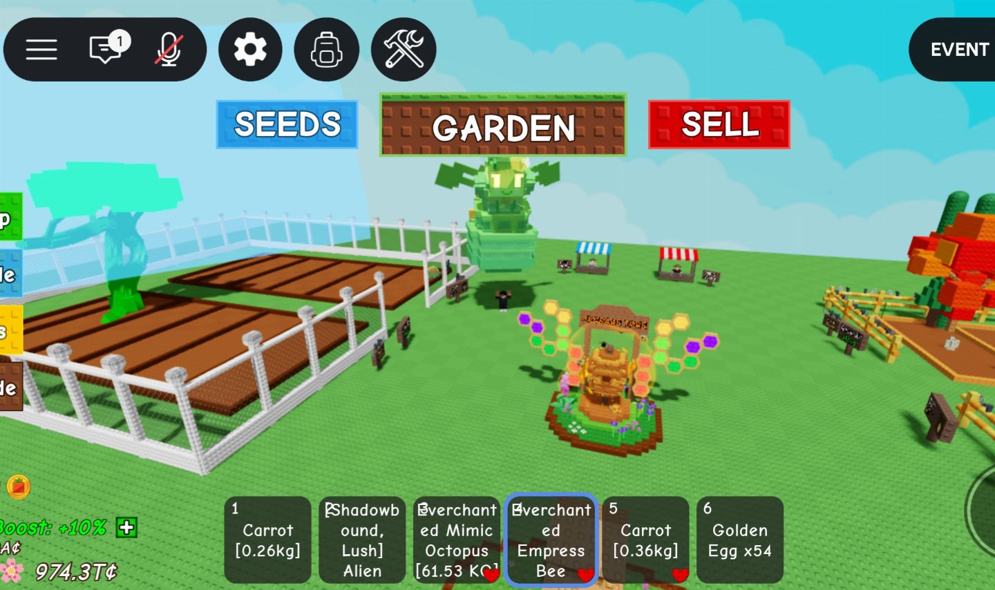 Grow a garden, conta com os melhores pets do jogo e itens