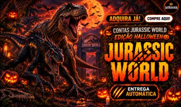 CONTAS DE JURASSIC WORLD COM MUITO DINHEIRO