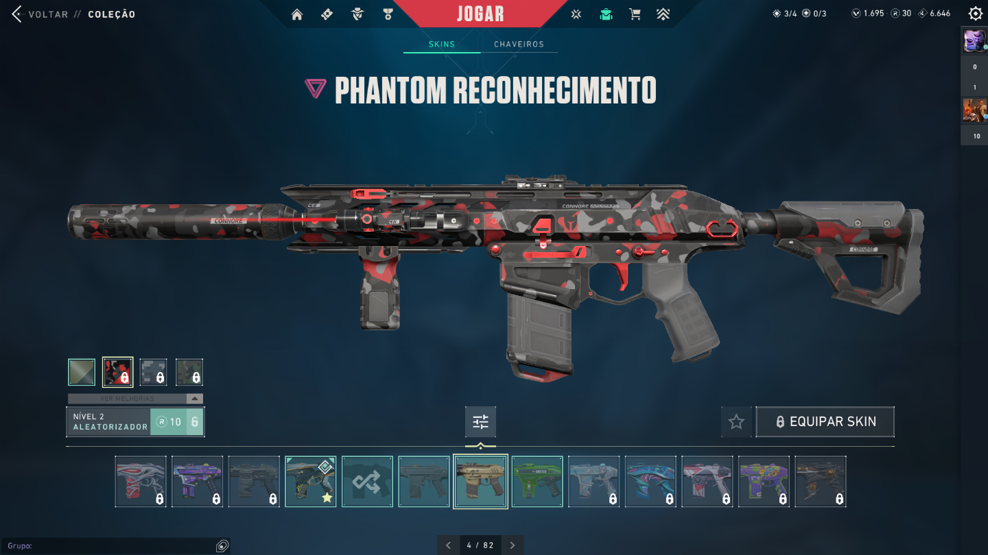 Conta valorant com vp 700 gastos
