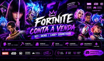 FORTNITE OG ACCOUNT | 107 SKINS | 1.047+ COSMÉTICOS | RARIDADES + COLLABS