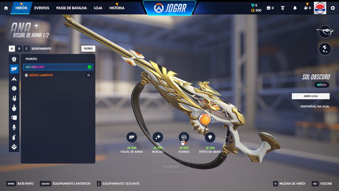 CONTA OVERWATCH 2 com varias skins lendarias e algumas miticas. Comp liberada