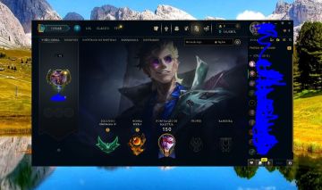 CONTA LOL ESMERALDA 4 SMURF NIVEL 42 - UPADA A MÃO - 100% SEGURA!