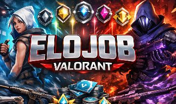 ELOJOB VALORANT E UPO LEVEL DA CONTA