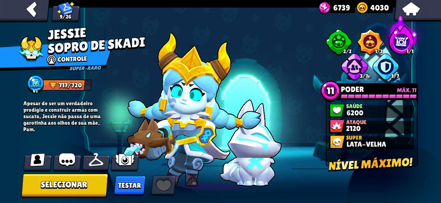 CONTA BRAWL STARS EX MAIN MORTIS QUASE TODAS AS SKINS DELE E MUITO MAIS