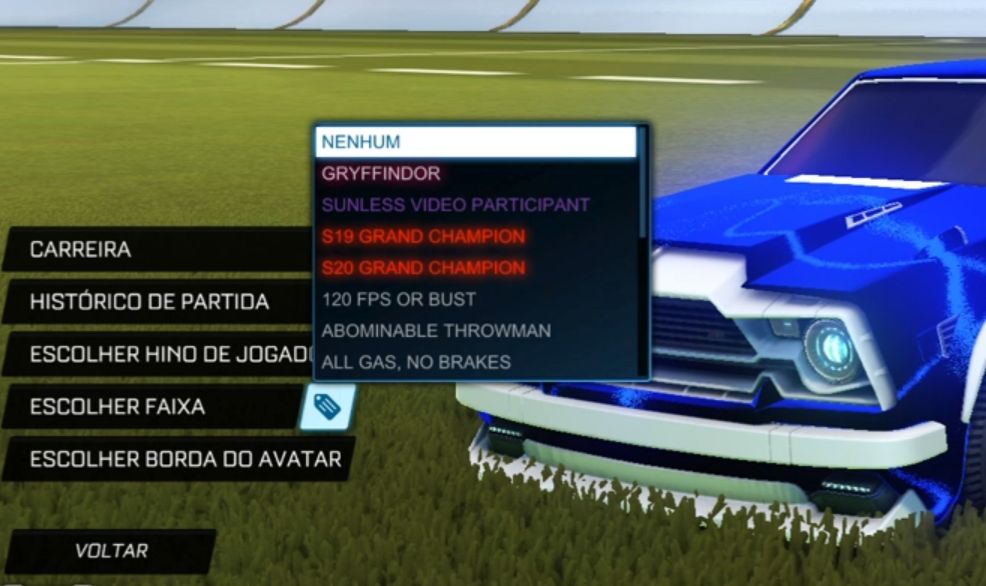CONTA RL E FORTNITE GC 2017 RARA, TAGS GC, ZOMBA E FENNEC BRANCO, +20 BMS.