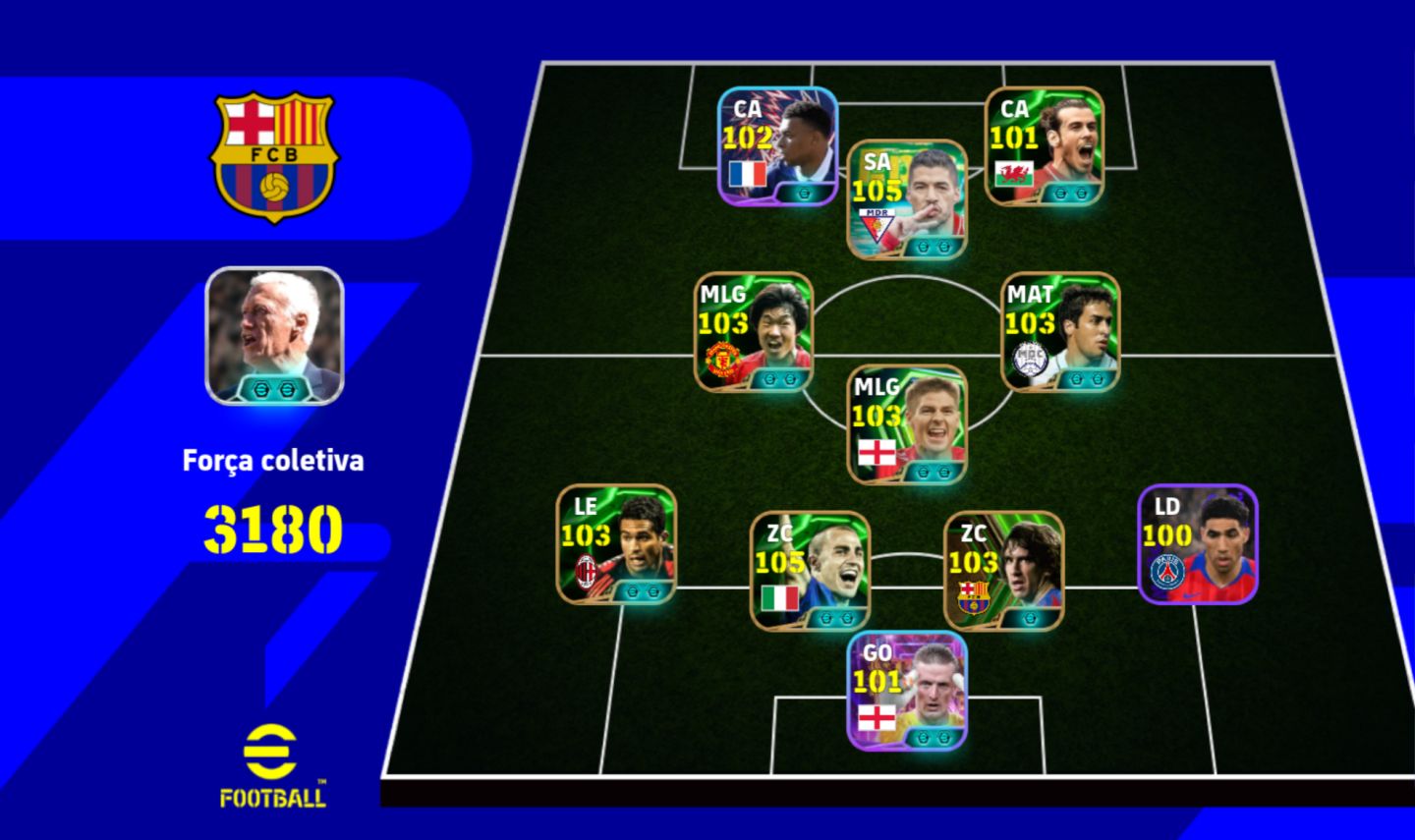 Conta Efootball 3180 | o Melhor Preço do Brasil