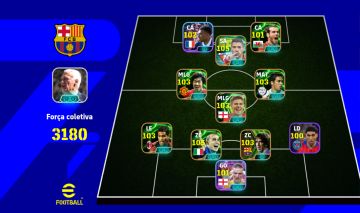 Conta Efootball 3180 | o Melhor Preço do Brasil
