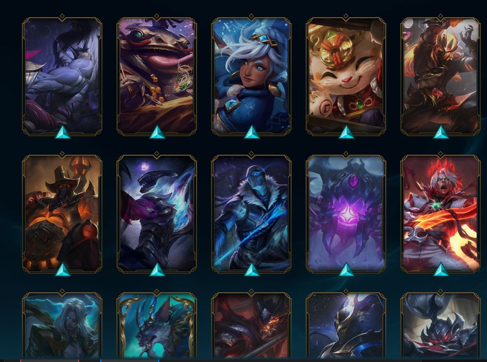 CONTA DE LOL COM SKINS FULL ACESSO, 234 SKINS E TODOS OS CAMPEOES.