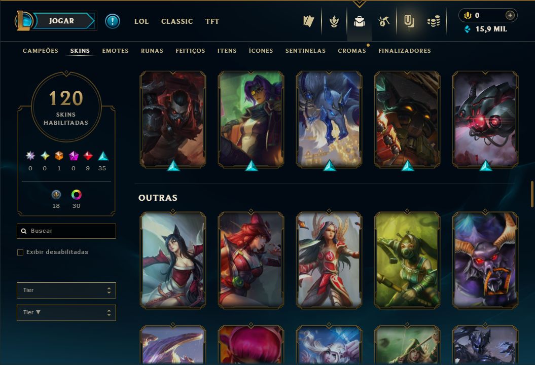 SKIN LENDÁRIA YASUO DRAGÃO + [ QUASE 150 SKINS HABILITADAS ] + [ TROCA NICK ]