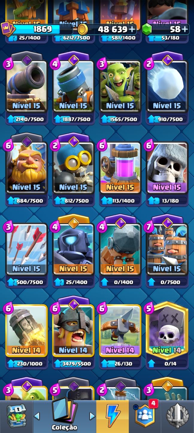 CLASH ROYALE 6 ANOS | 25 EVOLUÇÕES + 7 HERÓIS | 10.183 TROFÉUS