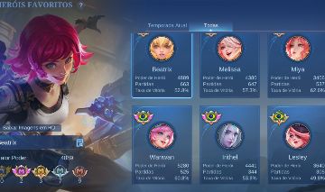 Conta Mobile Legends mono adc