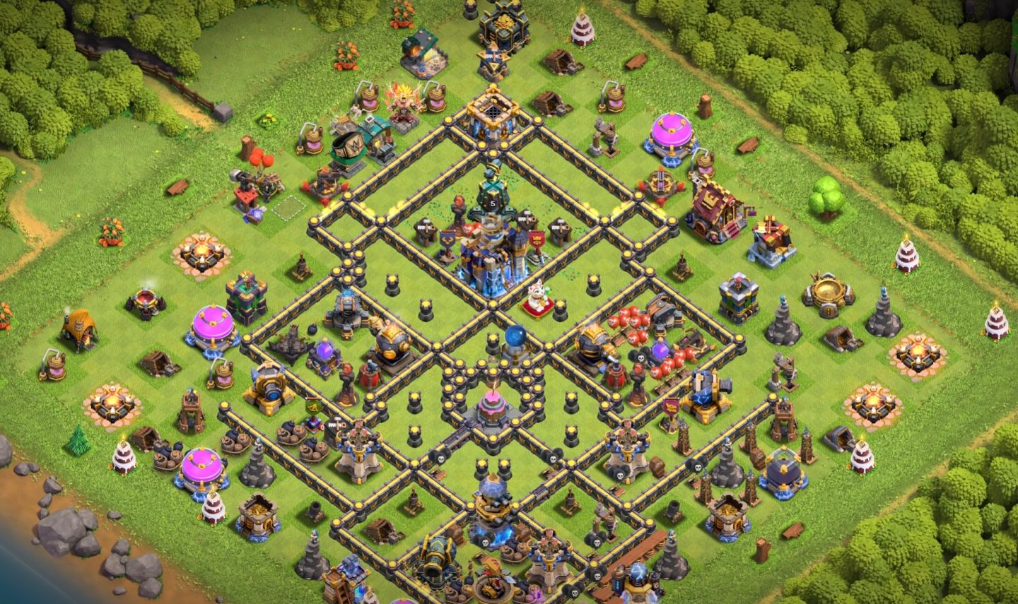 (PREÇO NEGOCIAVEL) CONTA CLASH OF CLANS CV 18 SEMI FULL