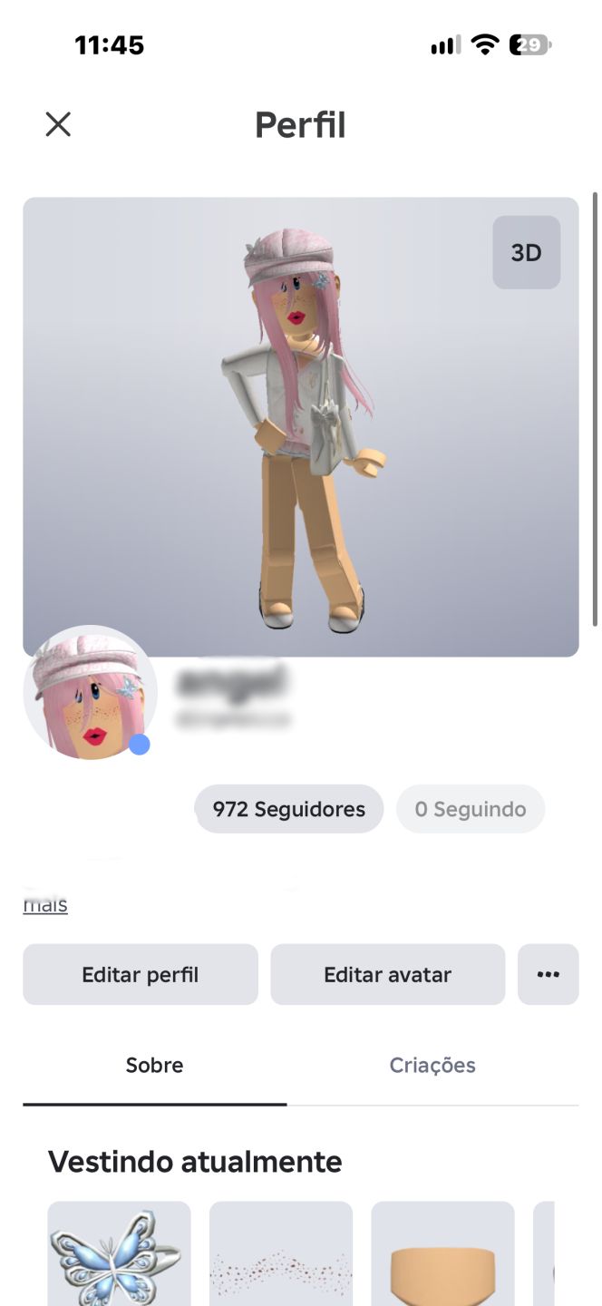 CONTA DE ROBLOX ANTIGA COM TOYCODE SAPPHIRE GAZE