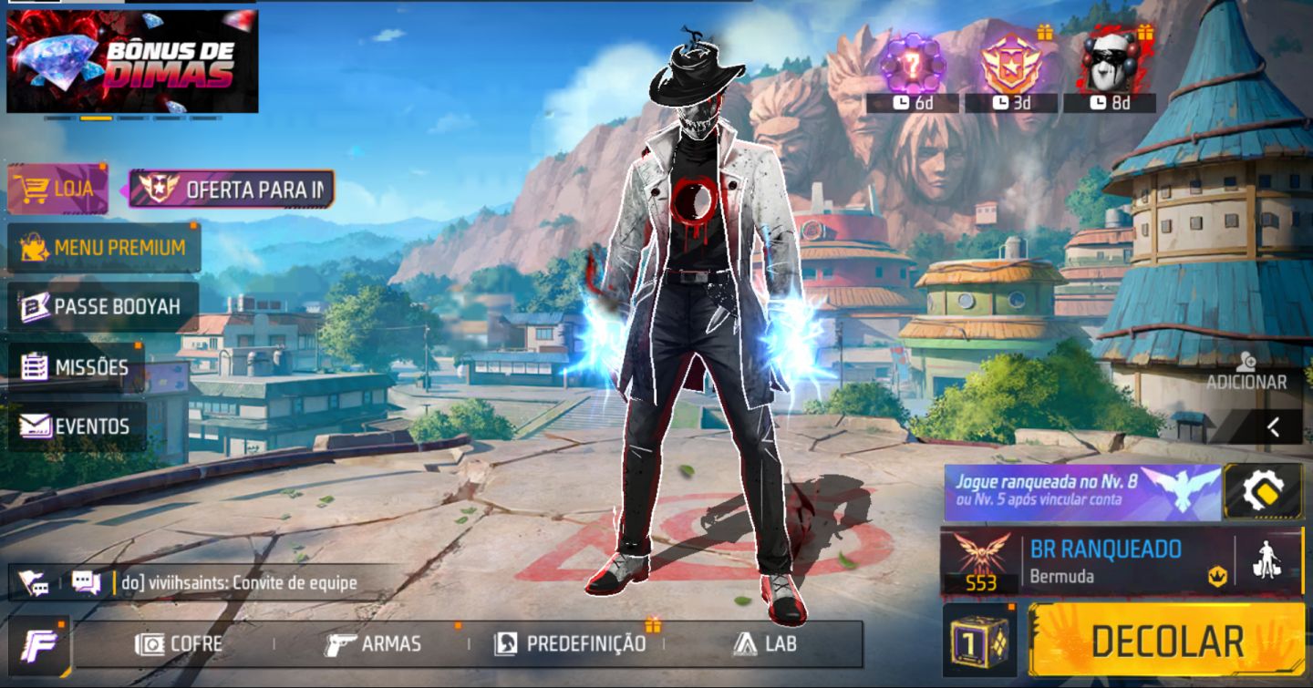 CONTAS BOT FREE FIRE + Troca Nick / LEIA A DESCRIÇÃO