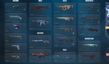 Conta de valorant muitas skins (1800 reais gastos)