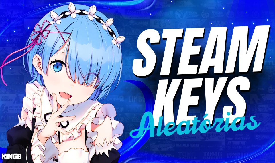 STEAM KEYS ALEATORIAS + JOGOS ACIMA DE R$ 500 (+COMPRE 1 E GANHE 7) INSTANTÂNEA