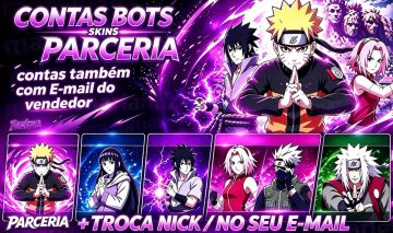 [FREEFIRE] Conjuntos PARCERIA NARUTO