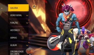 Conta Free Fire muito gemada com passes antigos!!