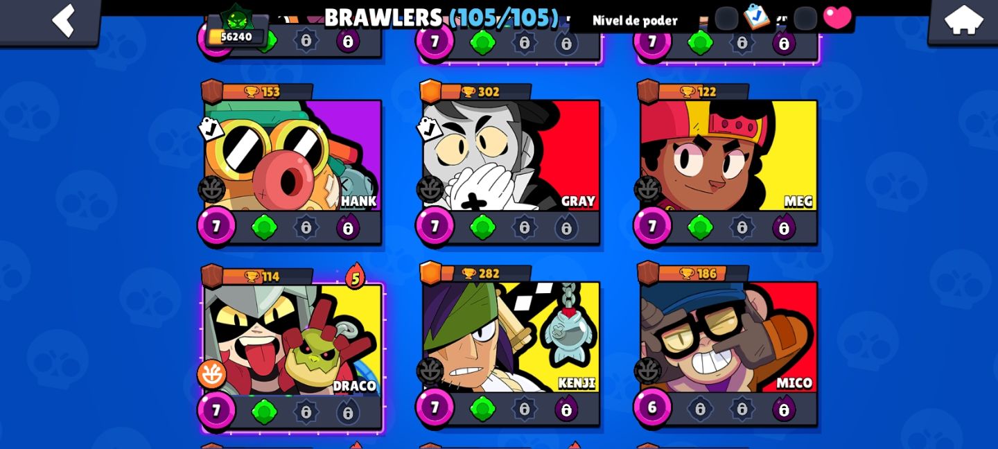 CONTA BRAWL STARS 56K+ DE 2021
