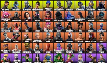 FORTNITE CONTA - The Reaper, EliteAG, World Warrior, Royale Knight | 166 SKIN