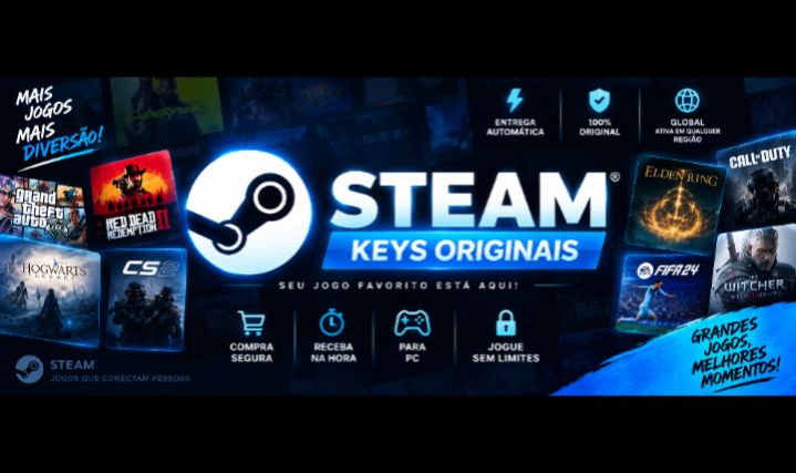 Steam Key Global | Entrega Automática | 100% Original