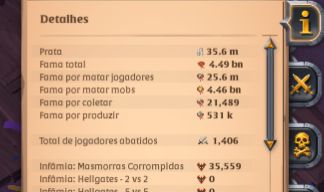 CONTA ALBION ONLINE 4,49B DE FAMA+524M DE FAMA AMARELA +MAMUTE MP |EMAIL PROPRIO