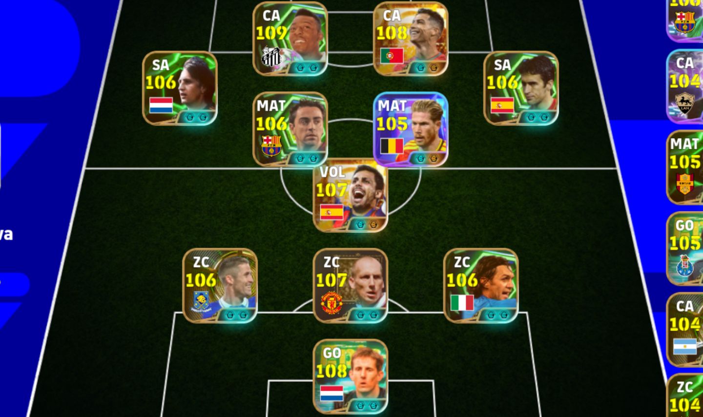 CONTA EFOOTBALL BOA +3280 DE FORÇA