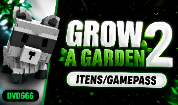Grow A Garden 2/ GAG 2 /CRESÇA UM JARDIM 2 GAMEPASS/SEMENTES/DINHEIRO/PETS