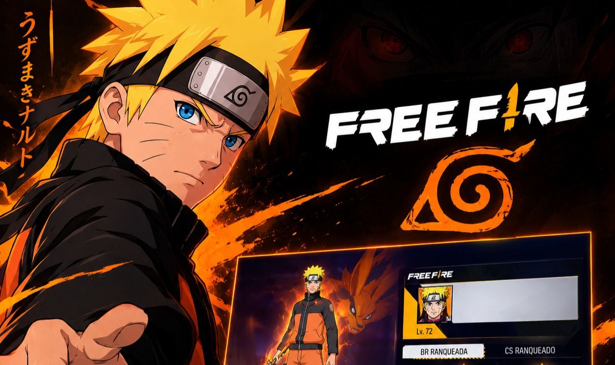Conta de Free Fire | Naruto | Nivel 24