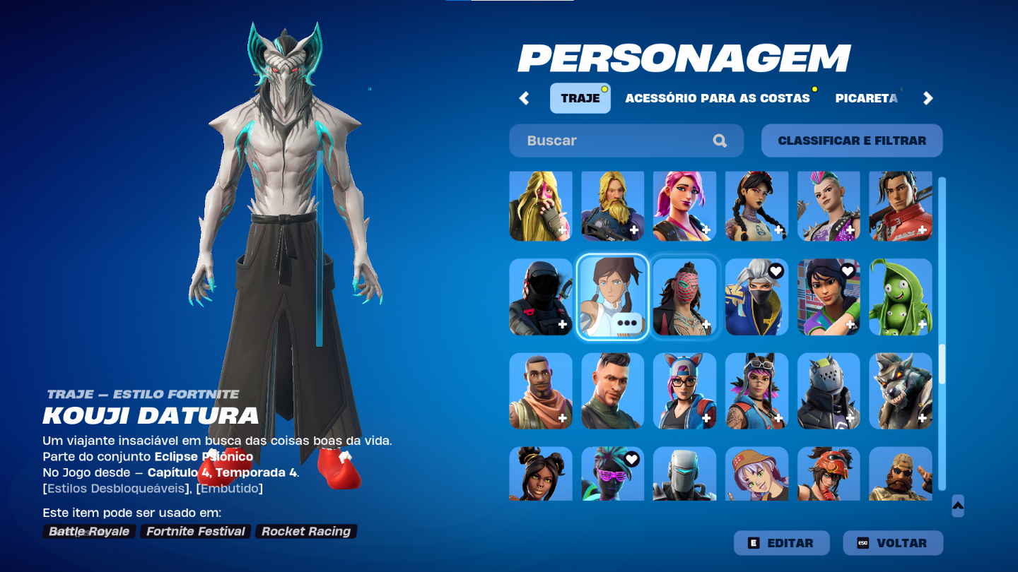 CONTA FORNITE RARA (OLHA DESCRIÇÃO)